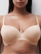 Chantelle Essentiall Beige Dore T-Shirt BH