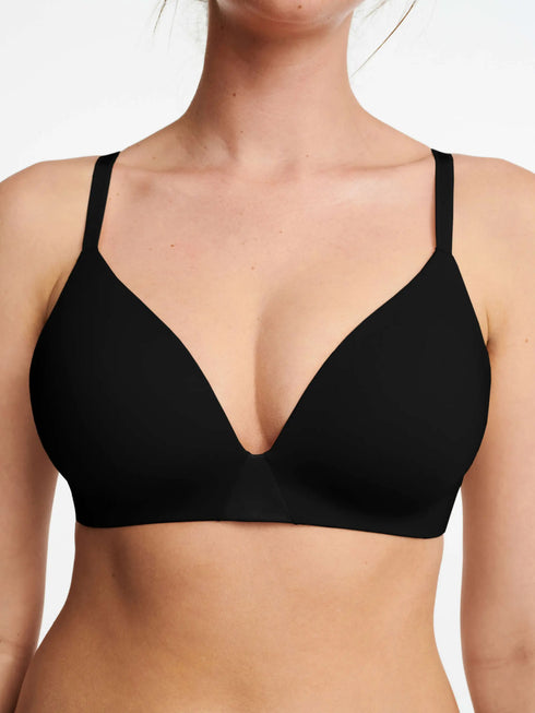 Chantelle Essentiall Schwarz Bügelloser BH