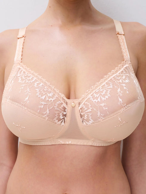 Chantelle Every Curve Beige Dore Bügelloser BH