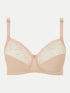 Chantelle Every Curve Beige Dore Bügelloser BH