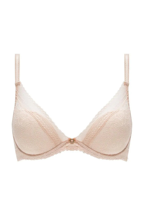 Chantelle Festivite Beige Dore T-Shirt BH