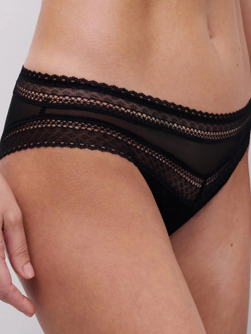 Chantelle Festivite Schwarz Slip