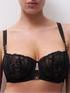 Chantelle Muse Schwarz Balconette BH