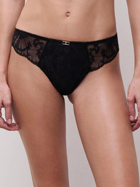 Chantelle Muse Schwarz Tanga
