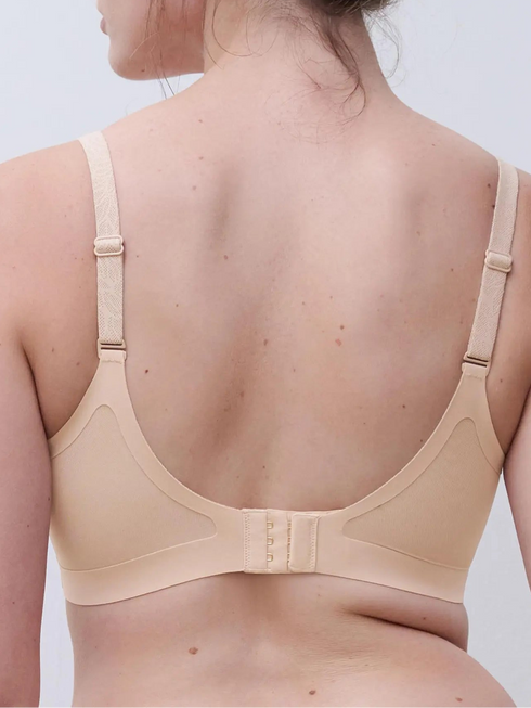 Chantelle Pure Lace Beige Dore Bügelloser BH