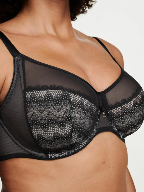 Chantelle Revele Moi Schwarz Bügel BH