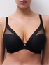 Chantelle Romance Schwarz T-Shirt BH