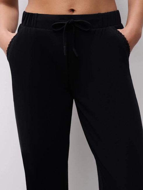 Chantelle Romance Schwarz Lange Hose
