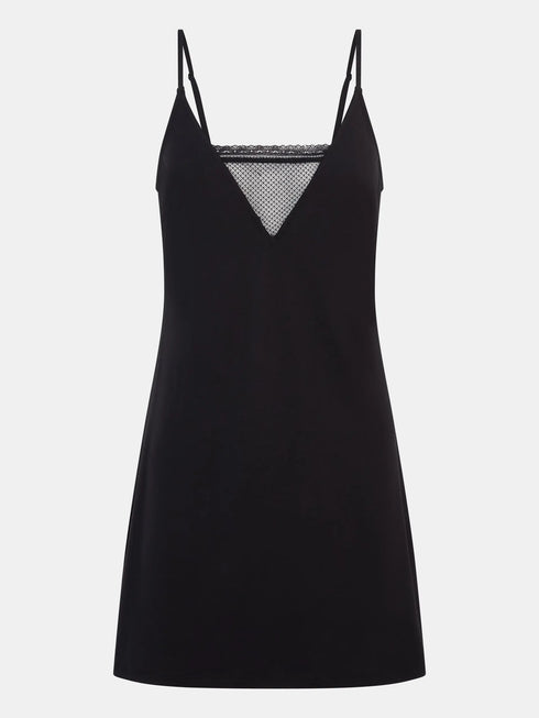 Chantelle Romance Schwarz Nachthemd