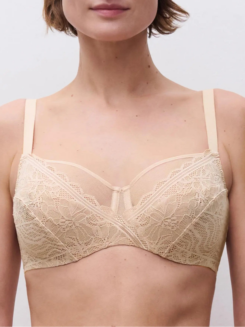 Chantelle Floral Touch Beige Dore Bügel BH