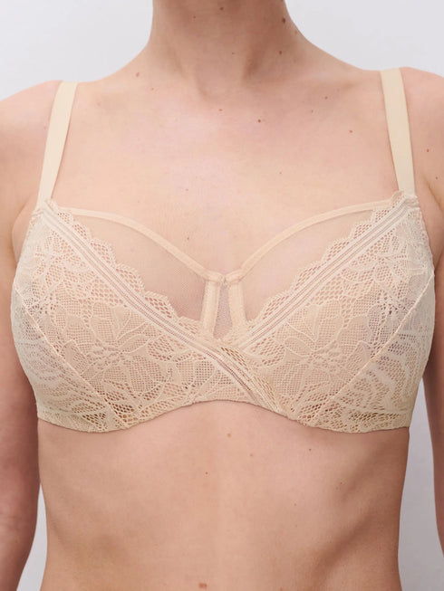 Chantelle Floral Touch Beige Dore Bügel BH
