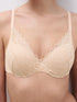 Chantelle Floral Touch Golden Beige T-Shirt BH