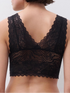 Chantelle Floral Touch Schwarz Bügelloser BH