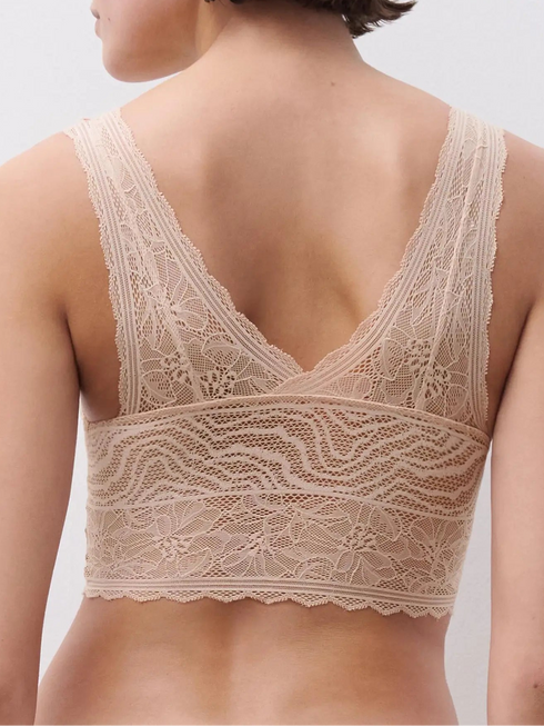 Chantelle Floral Touch Beige Dore Bügelloser BH