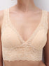 Chantelle Floral Touch Beige Dore Bügelloser BH