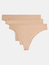 Chantelle Softstretch Nude Tanga 3er Pack