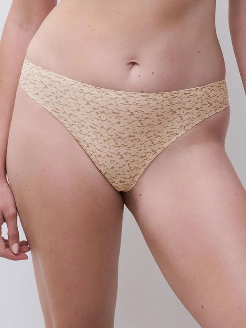 Chantelle Softstretch Norah Nude Print Tanga