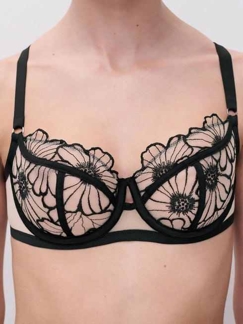 Chantelle Pulp Lush Schwarz Balconette BH