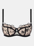 Chantelle Pulp Lush Schwarz Balconette BH