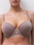 Chantelle Romance Rose Fumee Covering T-Shirt BH