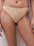 Chantelle Romance Beige Dore Tanga