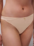 Chantelle Romance Beige Dore Tanga