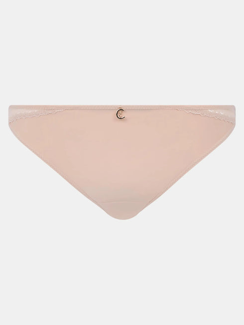 Chantelle Romance Beige Dore Tanga