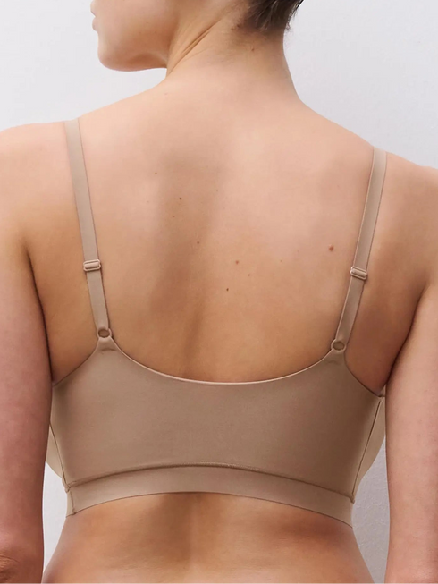 Chantelle Softstretch Coffee Latte Bralette Bustier