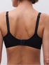 Chantelle Fleurs Schwarz Balconette BH