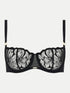 Chantelle Fleurs Schwarz Balconette BH