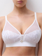 Chantelle Graphic Support Weiß Bügelloser BH