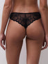 Chantelle Fleurs Schwarz Tanga