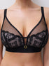 Chantelle Graphic Support Schwarz Bügelloser BH
