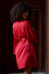 Marjolaine kurzen Morgenmantel „Tracy“ ROUGE
