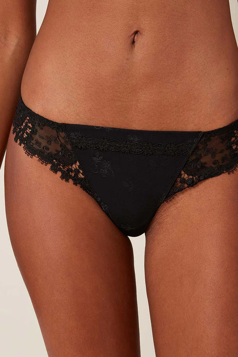 Tanga Schwarz WISH SIMONE PÉRÈLE